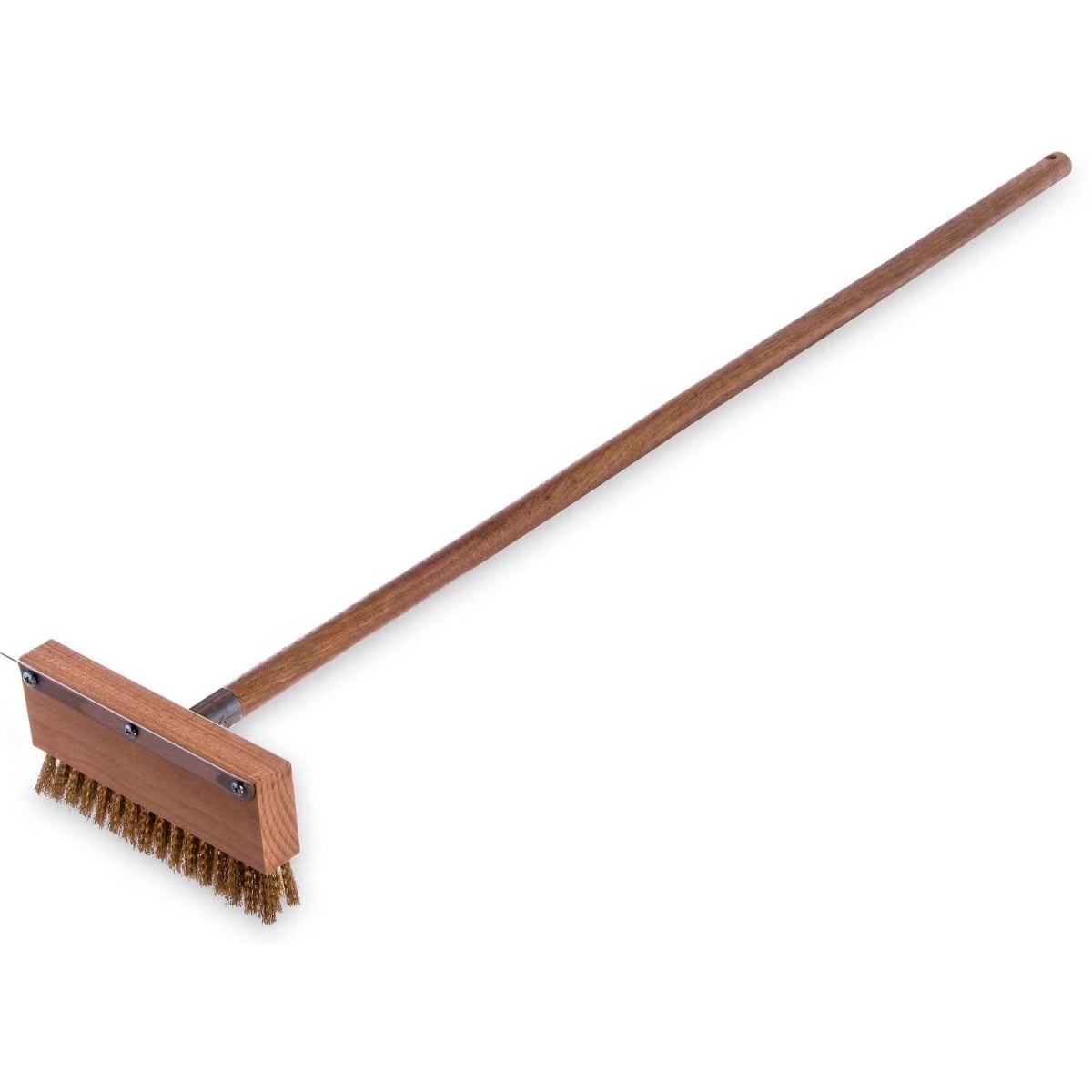B641791 42 in. 4152000 Oven Brush & Scraper - Carbon Steel - Orange & Tan