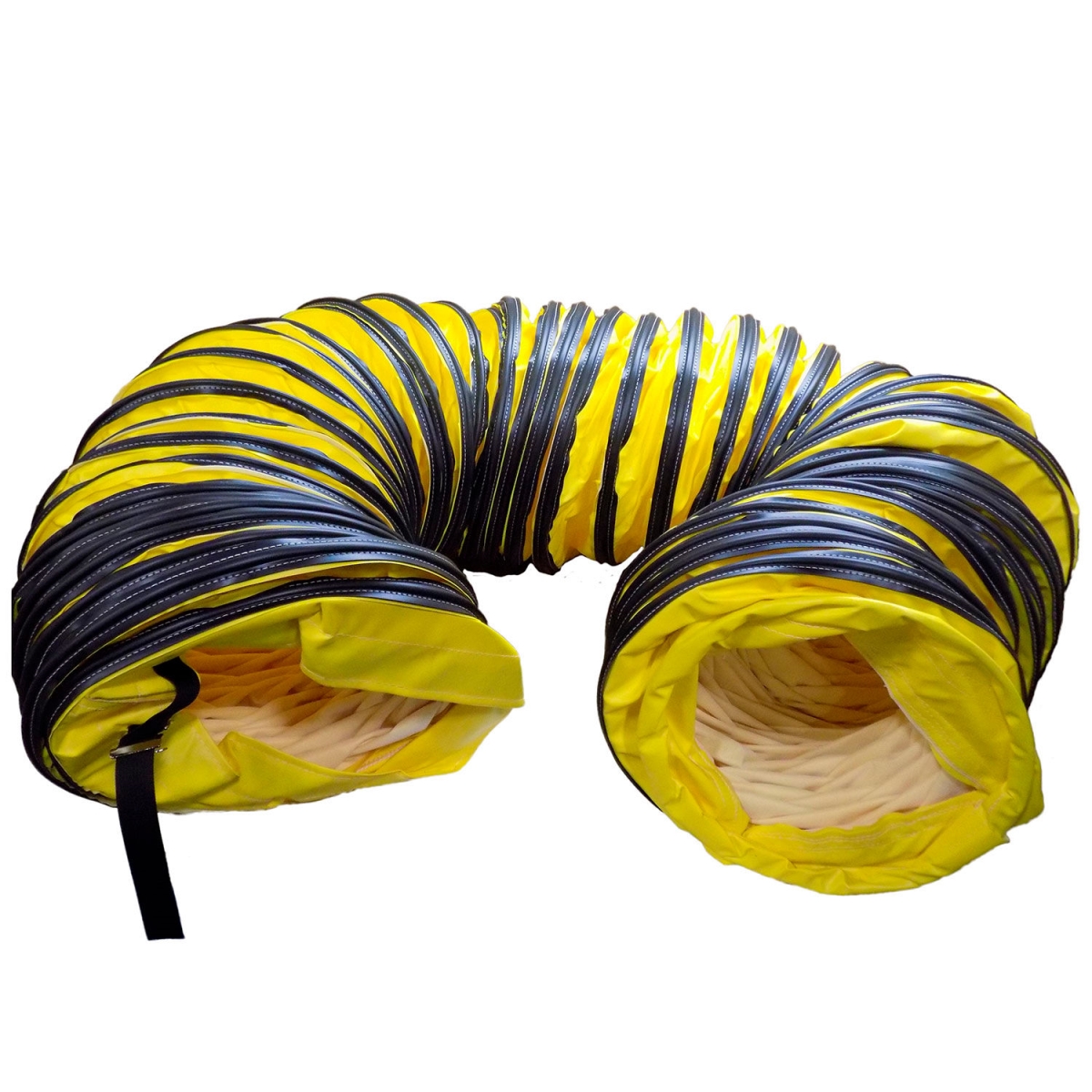 Flexible Heat Duct - Yellow - 25 ft. - 14 in. Diameter - Ideal for Kerosene Heaters