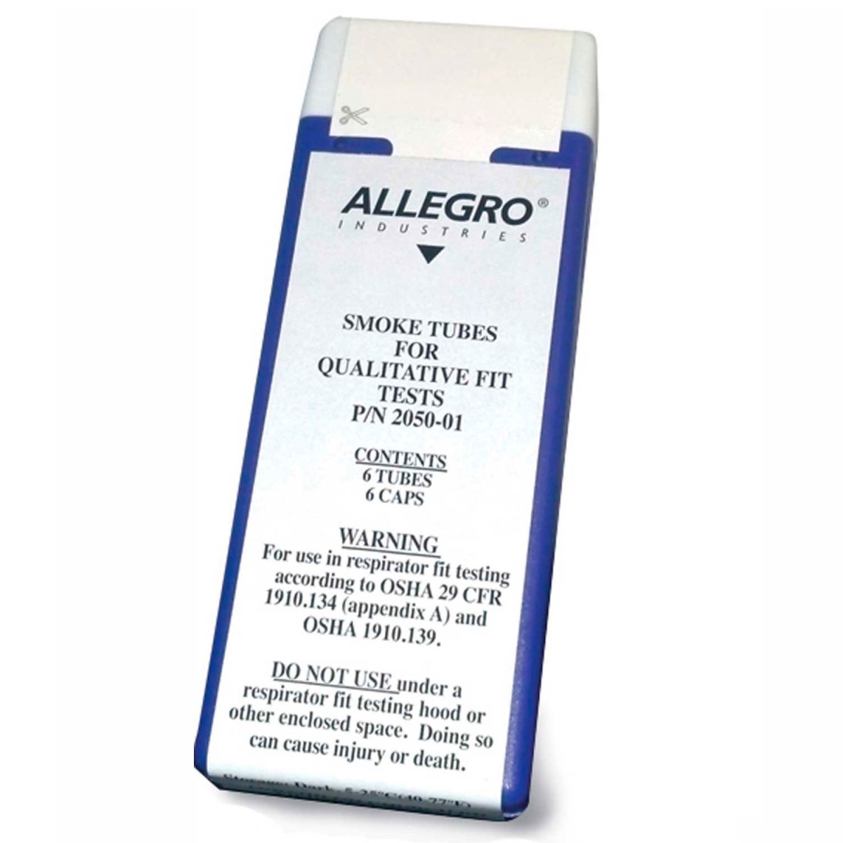 B2210565 2050-01 Replacement Smoke Tubes - Clear - 6 per Box