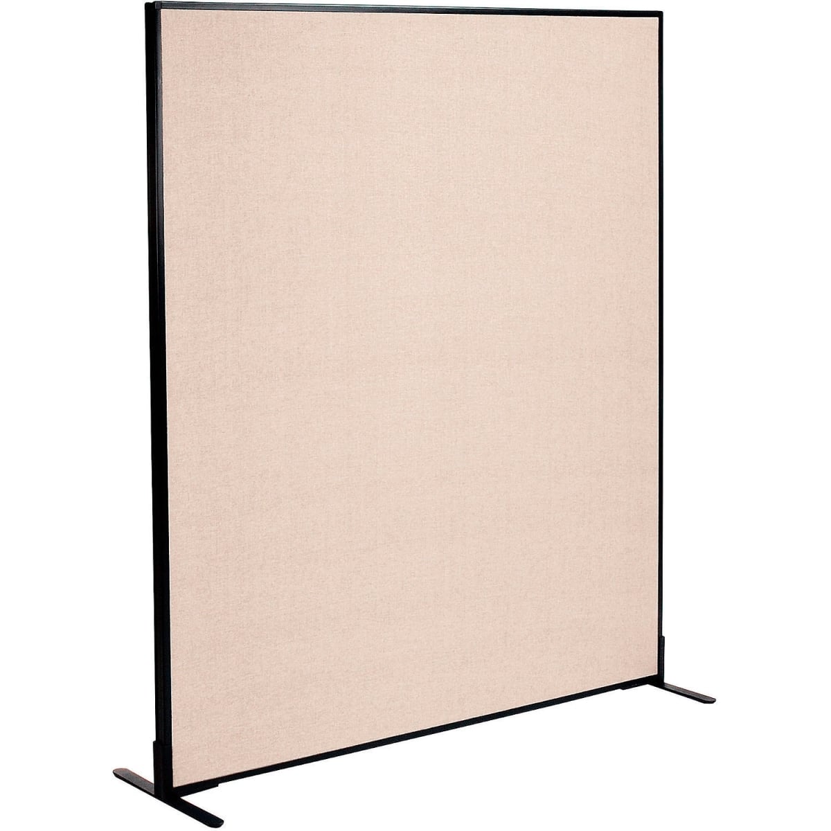 Global Industrial 695790FTN Interion Freestanding Office Partition Panel - 60.25 x 96 in. - Tan