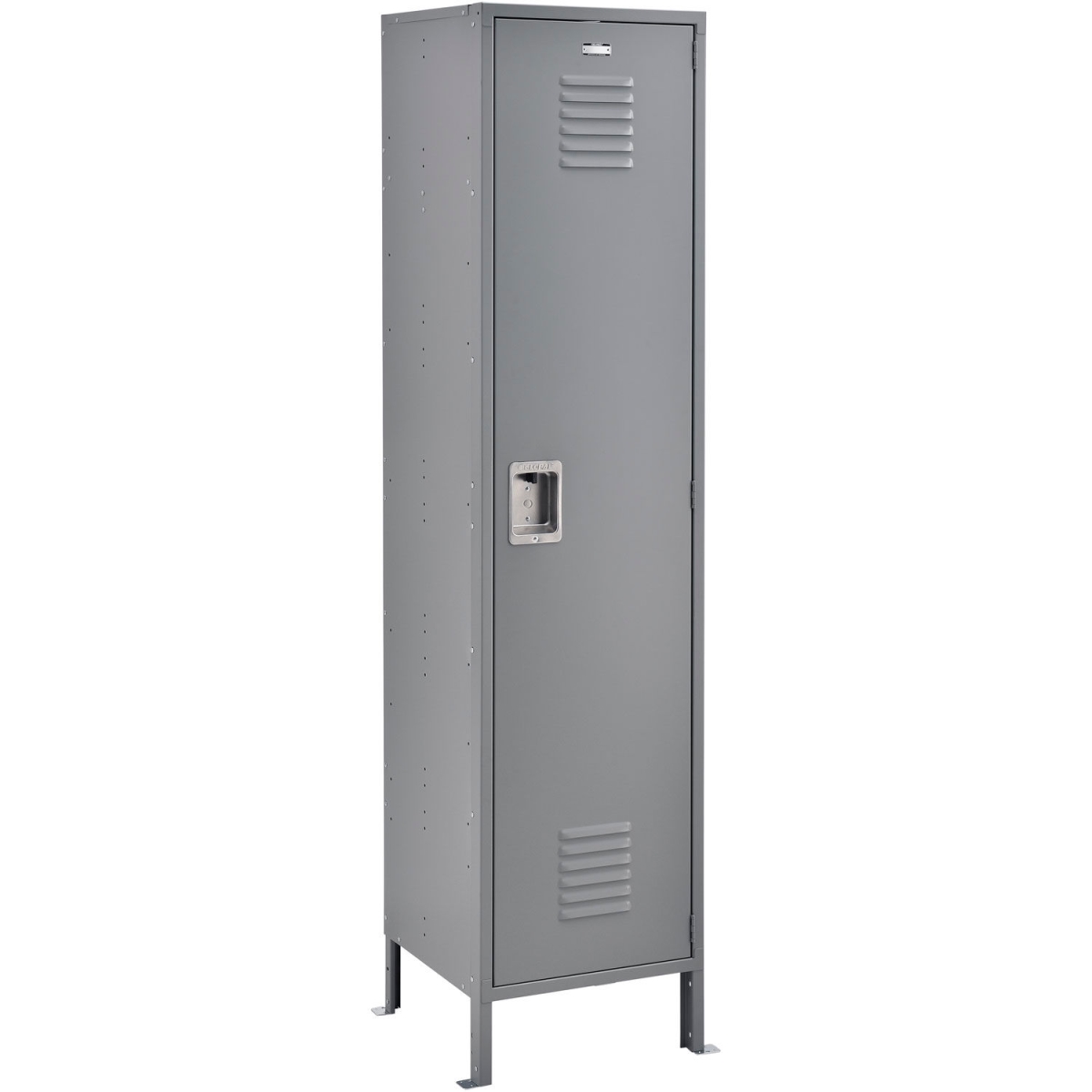 Infinity 1-Tier Locker - Gray - 18 x 18 x 78 in. - Assembled - Secure Design