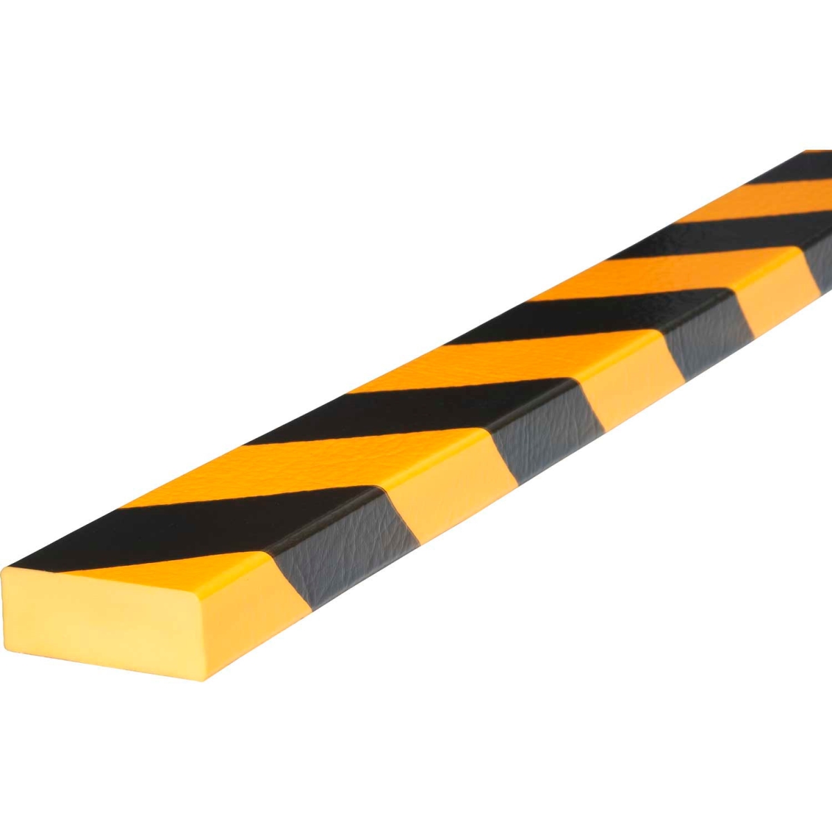 B1309552 39.37 x 2 in. 60-6732 Knuffi Surface Bumper Guard - Type D - Yellow & Black