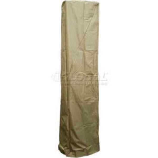 B843322 87 in. Patio Heater Cover HVD-SGTCV-T Heavy Duty for 36 in. Square Glass Tube - Tan