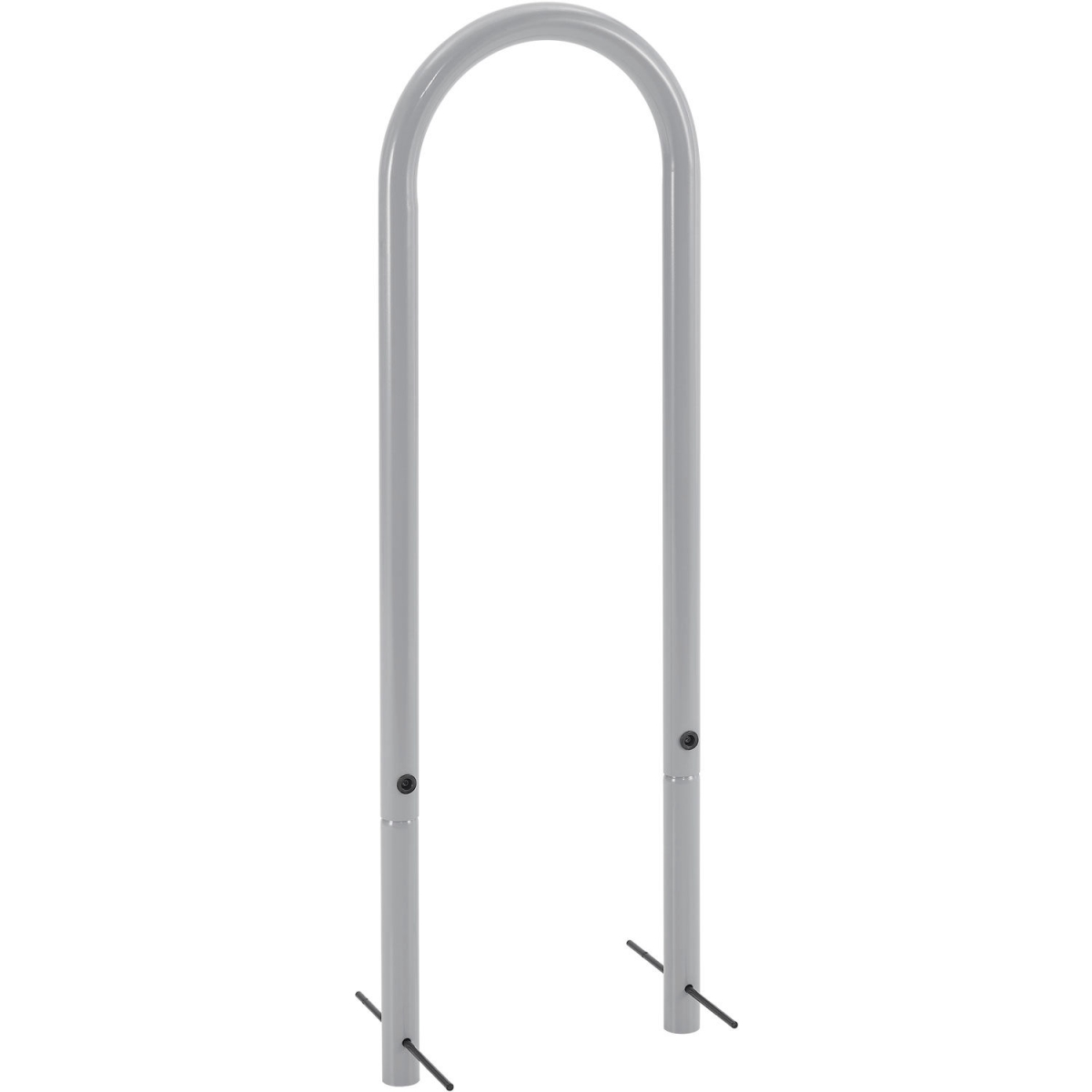 Picture of Global Industrial 670350GGY U-Rack Bike Rack - 2-Bike Capacity - Below Ground Mount - Gray