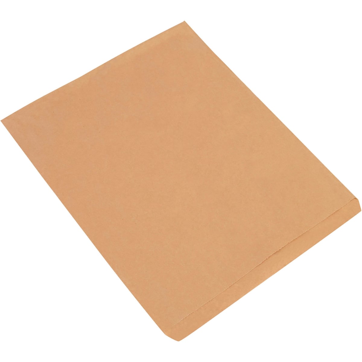 Global Industrial B3175201 Flat Merchandise Bags - No. 15 - 15 x 18 in. - Kraft - Pack of 500