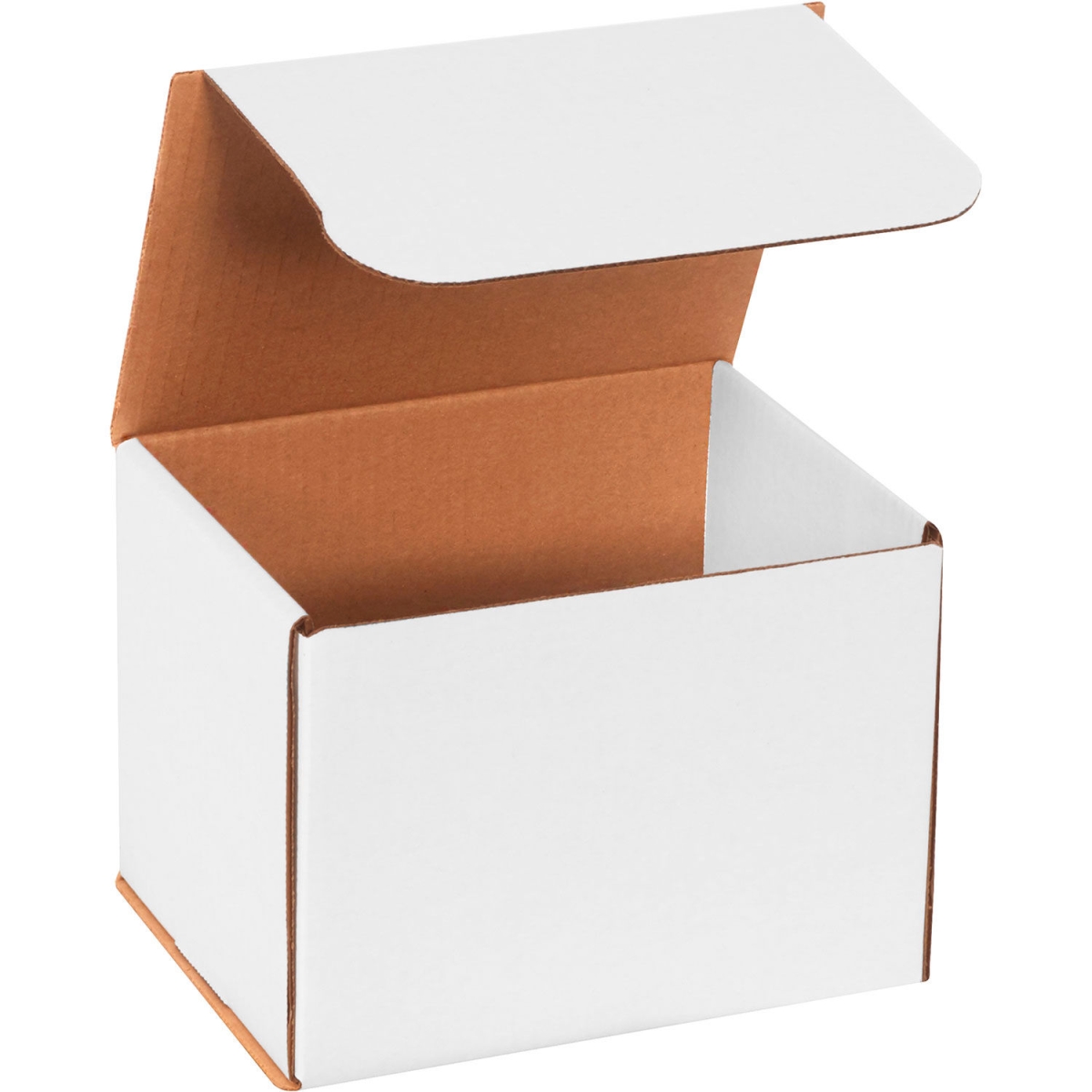 Global Industrial B546172 Corrugated Mailers - 8 x 6 x 6 in. - White