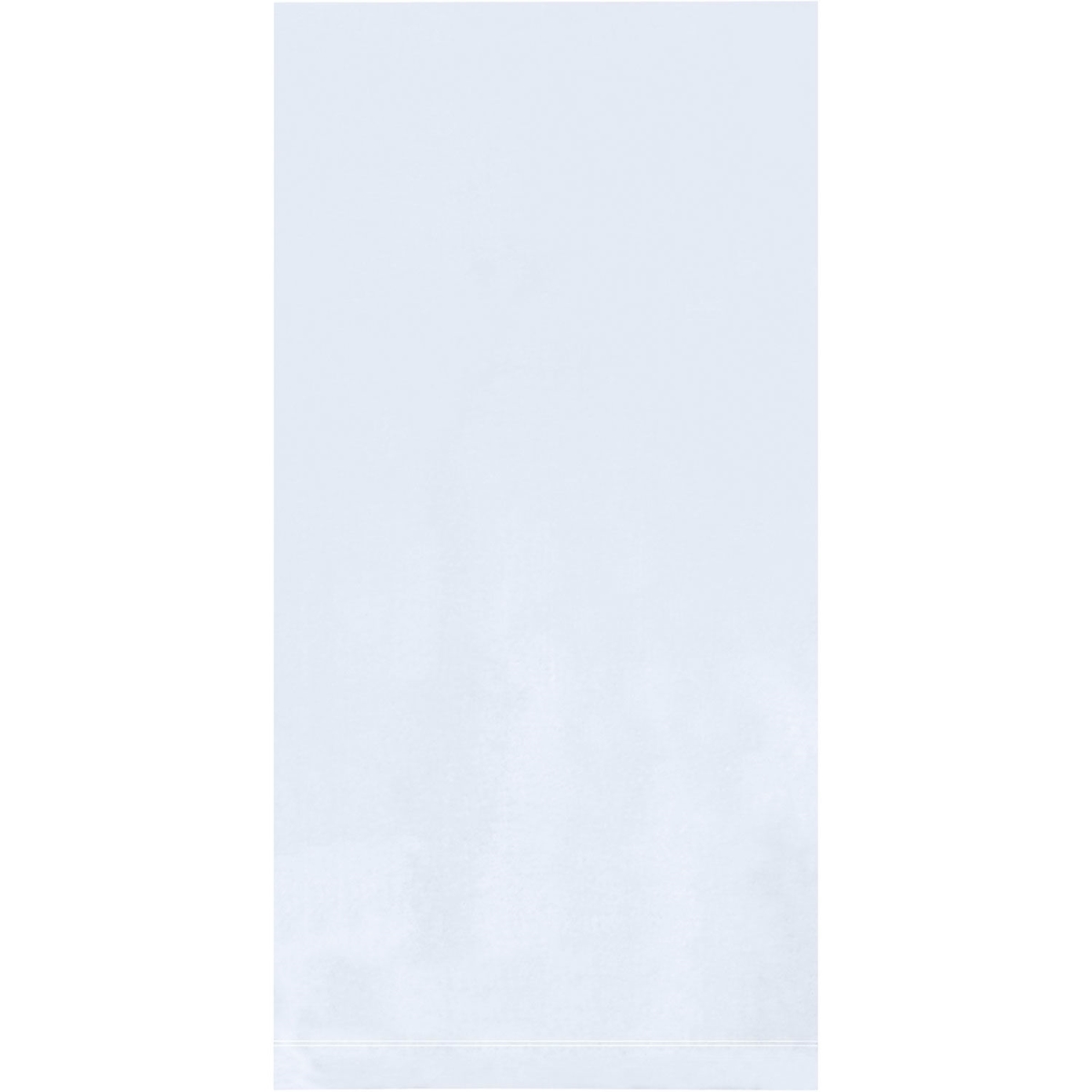 Global Industrial B2204922 Layflat Poly Bags - 9 x 16 in. - 1 Mil - Clear - Pack of 1000