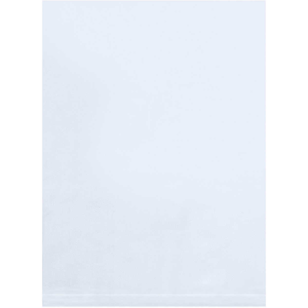 Layflat Poly Bags - Clear - 3 x 3 in. - Pack of 1000 - 2 Mil Thickness