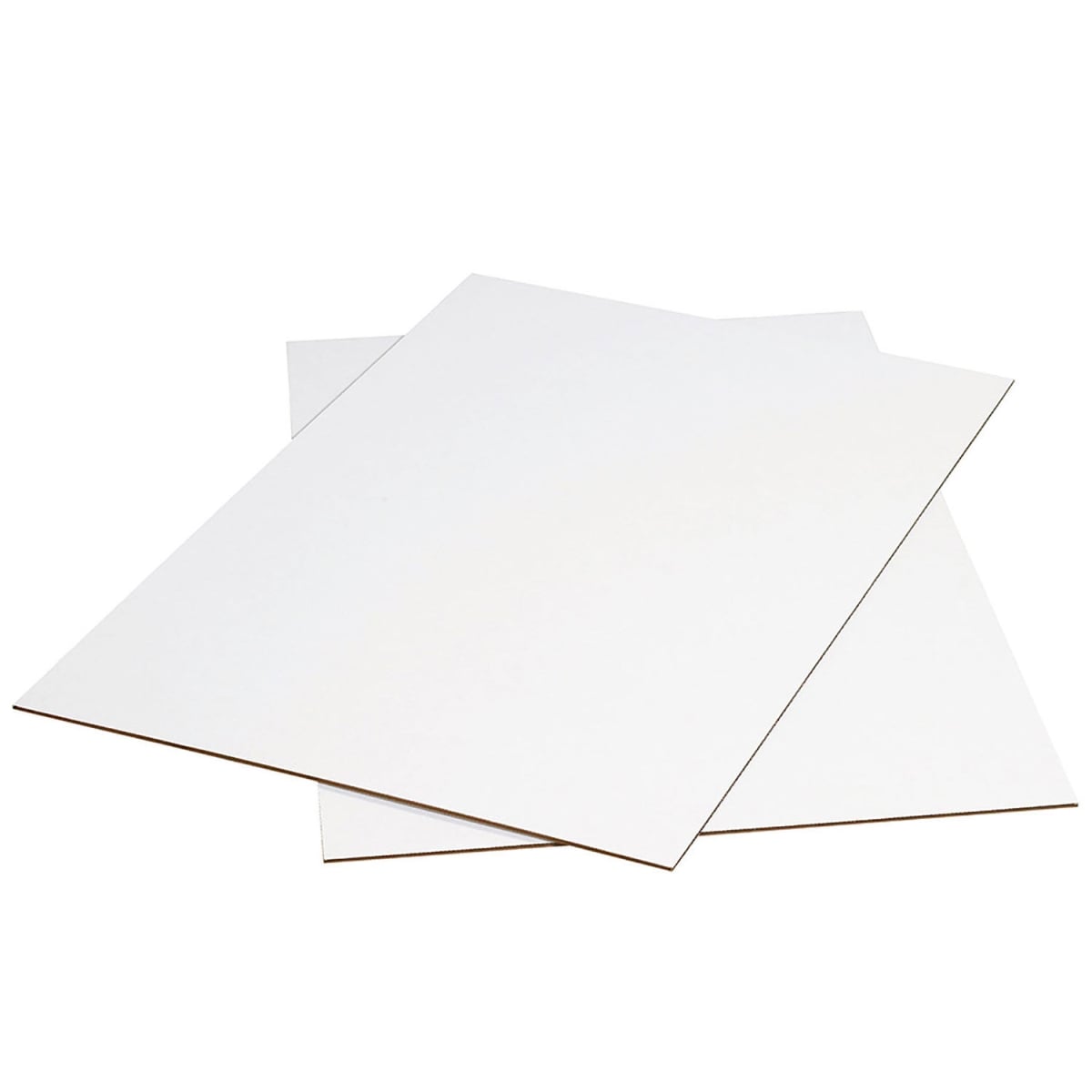 Global Industrial B2276728 Corrugated Sheets - 42 x 40 in. - White