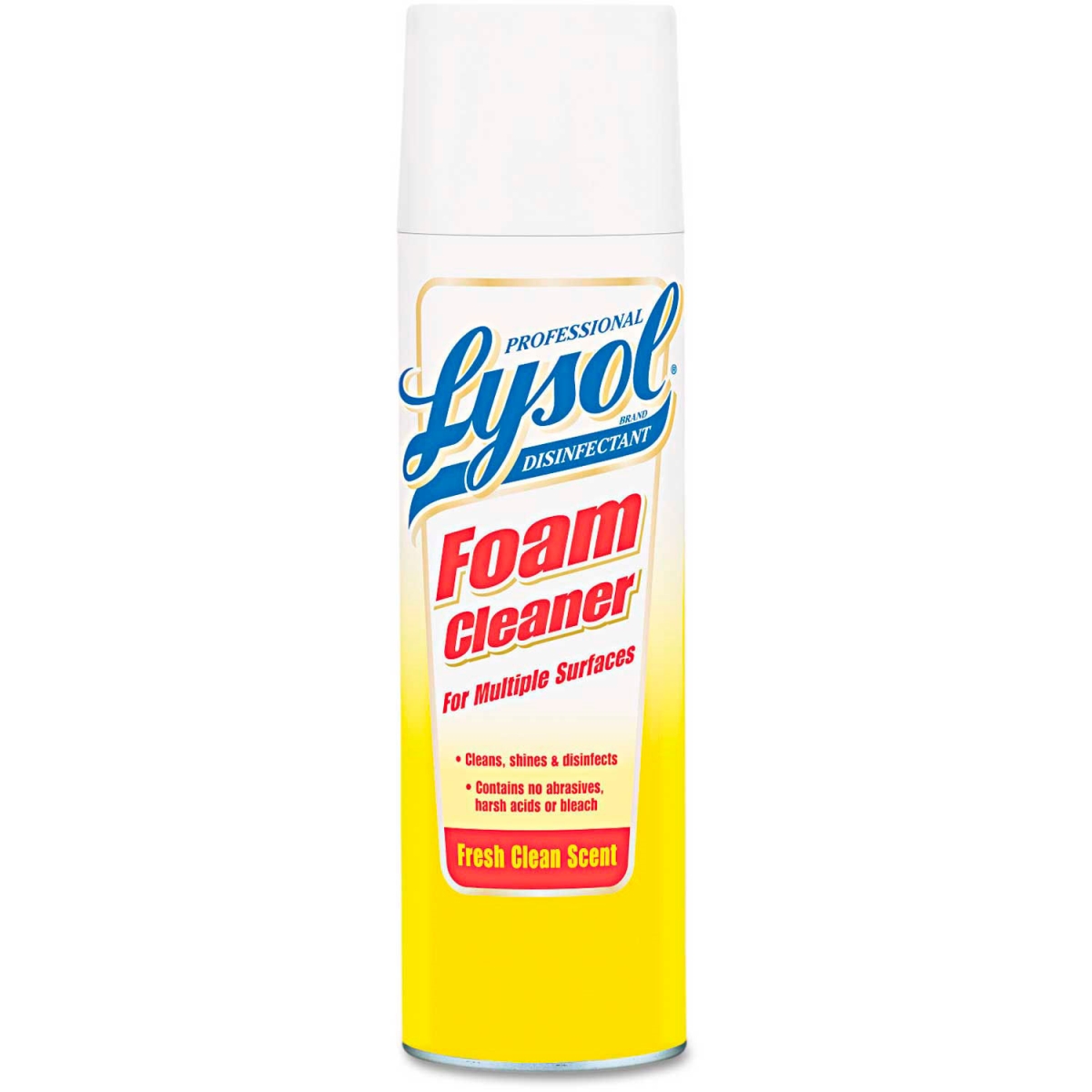 Reckitt Benckiser B56896 02775 Professional Lysol Disinfectant Foam Cleaner - 24 oz Aerosol Spray - 12 Cans per Case