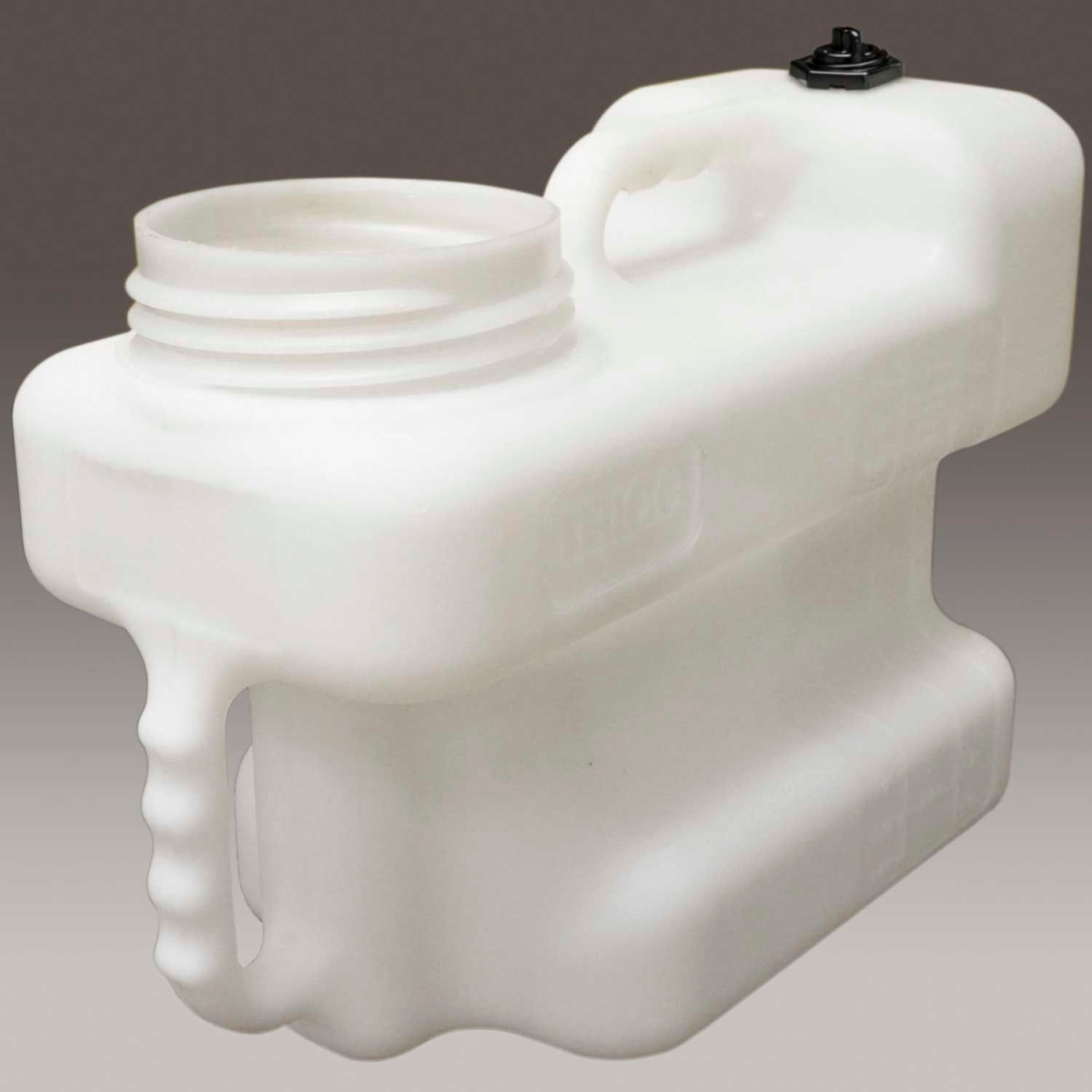 B3091413 Spectrum 3 gal Container - Semi-Transparent - Graduated Marking, White