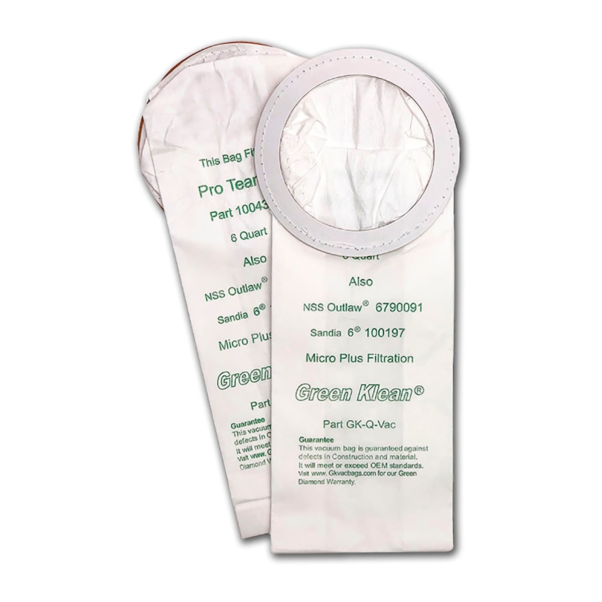 B254039 NSS Outlaw & Bandit Backpack Vacuum Bag