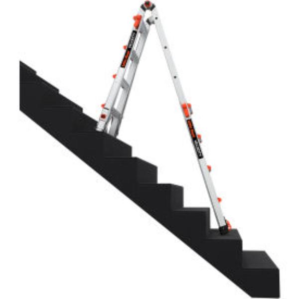 B3145073 Velocity Articulated Extendable Ladder - Aluminum - Silver - 4 ft. Type IA - 300 lbs