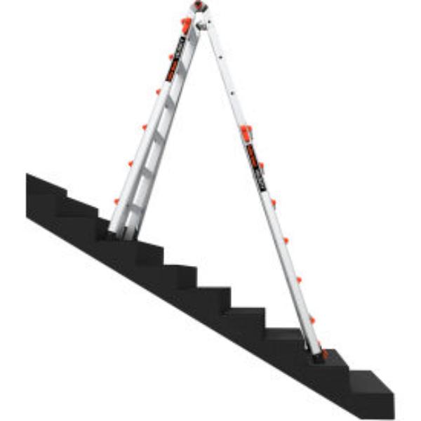B3145084 Velocity Articulated Extendable Ladder - Aluminum - Silver - 6 ft. Type IA - 300 lbs
