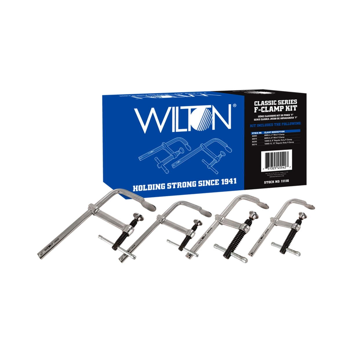 B3081178 Wilton Classic Series F-Clamp Kit
