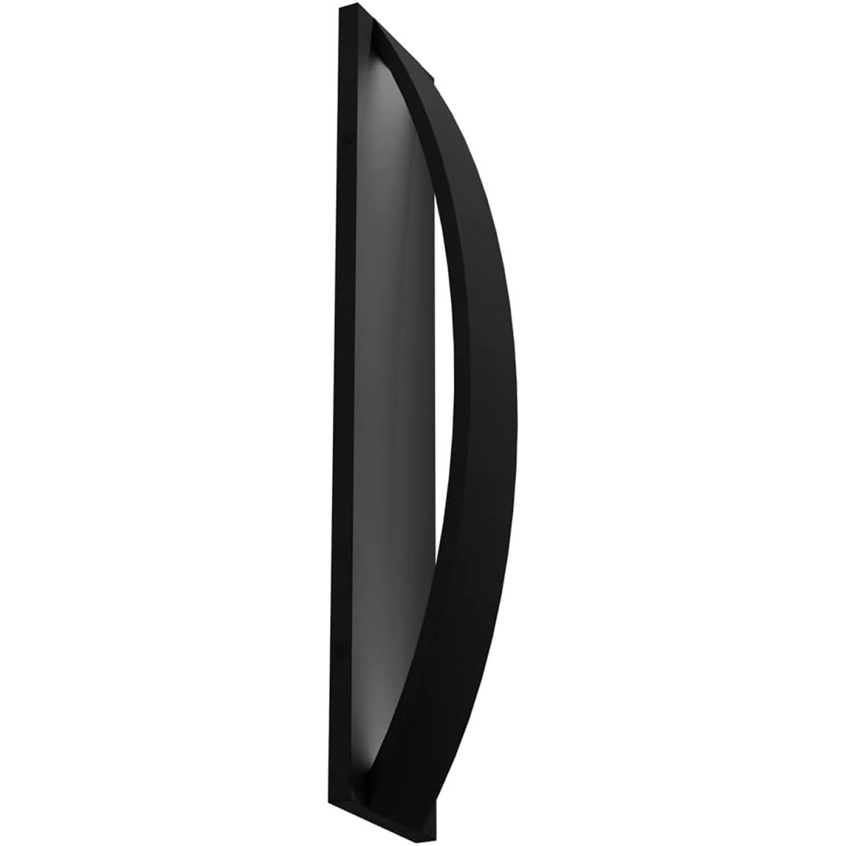 B3167277 Ambiate Arcos Modern LED Wall Sconce Vanity Light Fixture - 12W - 1000 Lumens - 4.75 in. - Black