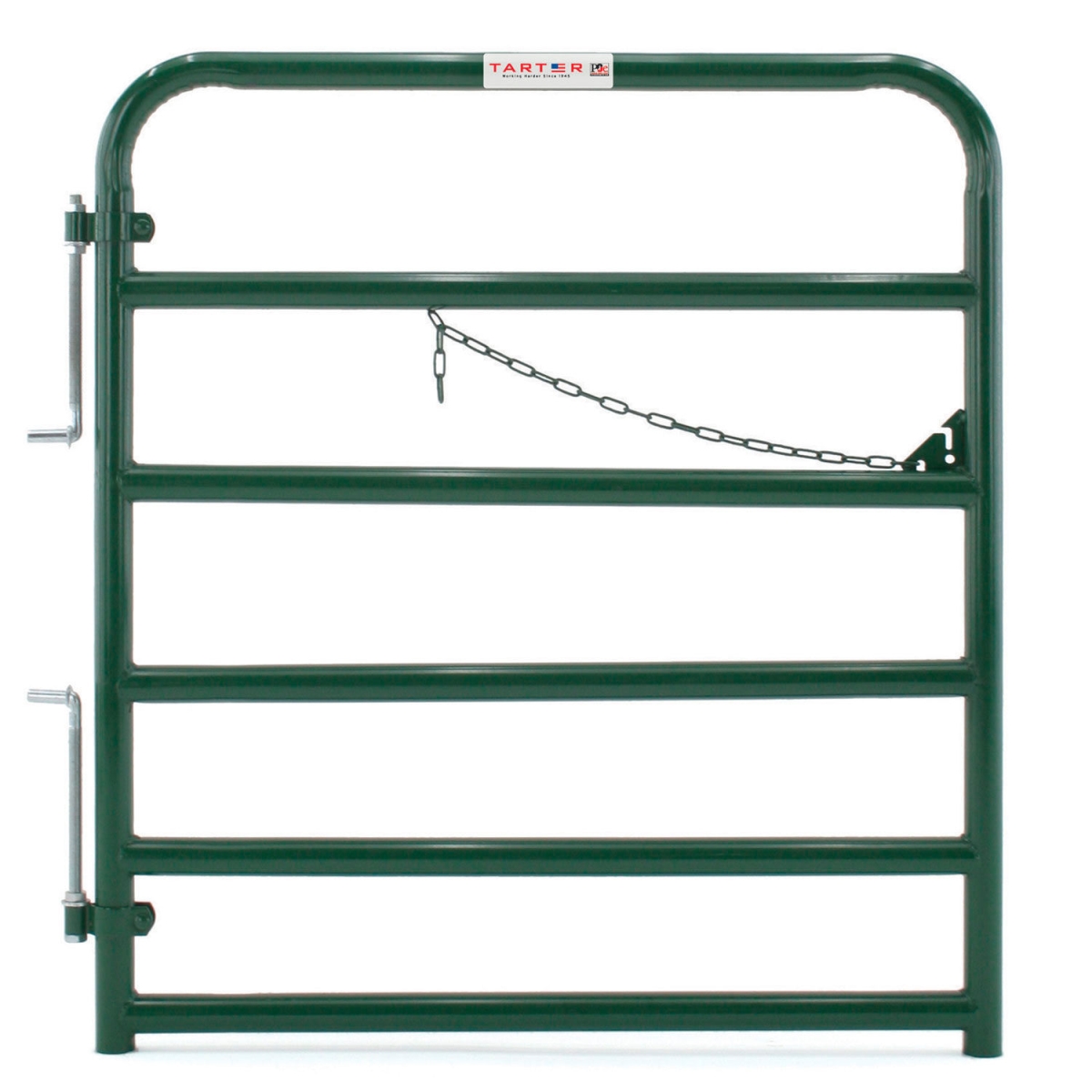 B2690808 Bullmax Round Corner Gate - 4 ft. - Green