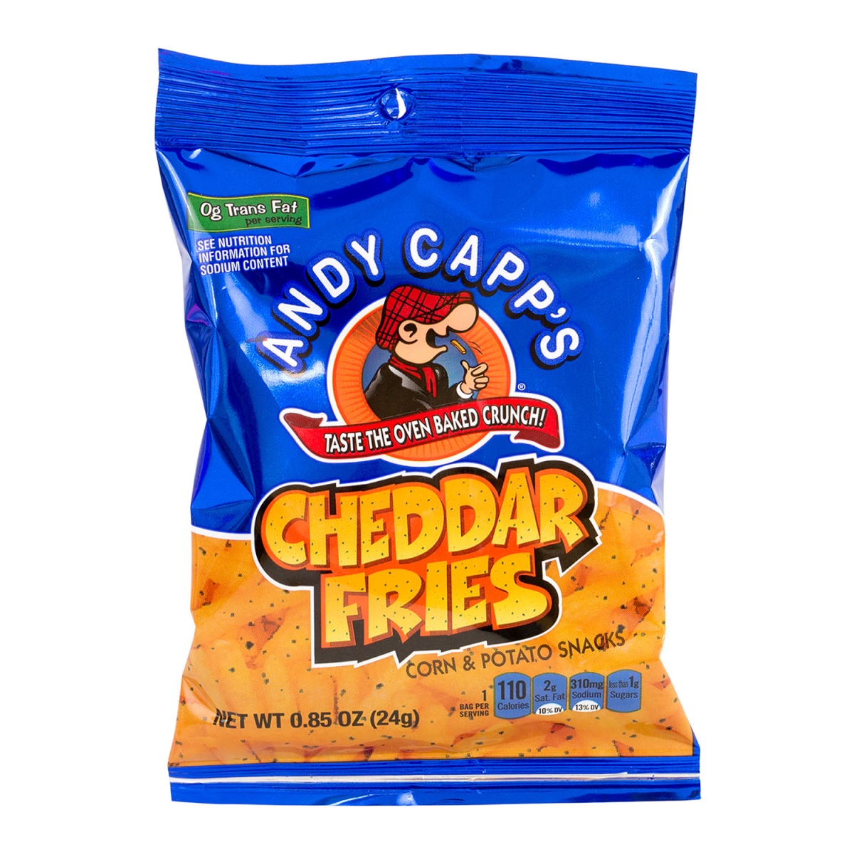 B2946662 Andy Capps Cheddar Fries - 0.85 oz - 72 Count