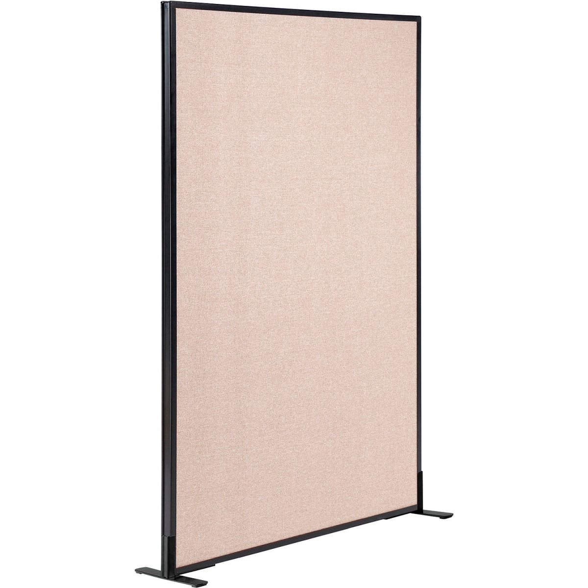 Global Industrial 238637FTN Interion Freestanding Office Partition Panel - 48.25 x 60 in. - Tan