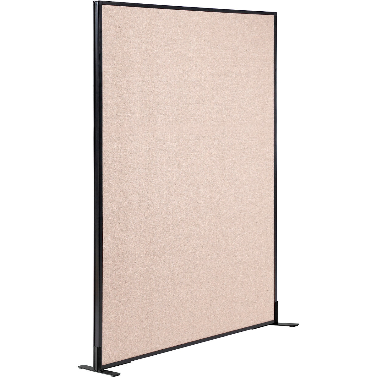 Global Industrial 238638FTN Interion Freestanding Office Partition Panel - 48.25 x 72 in. - Tan