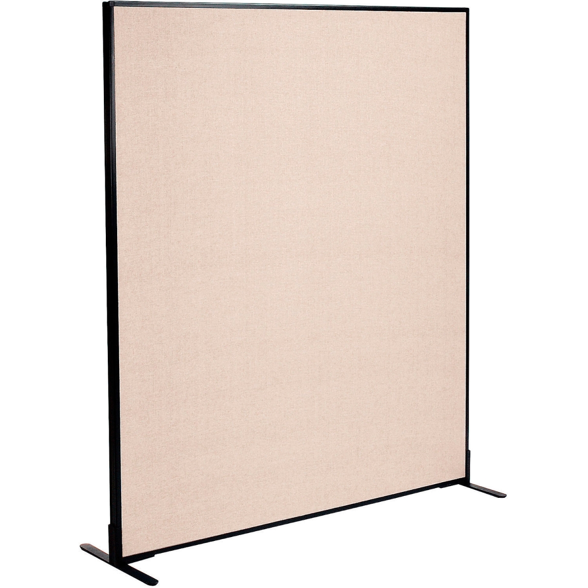 Global Industrial 238640FTN Interion Freestanding Office Partition Panel - 60.25 x 72 in. - Tan