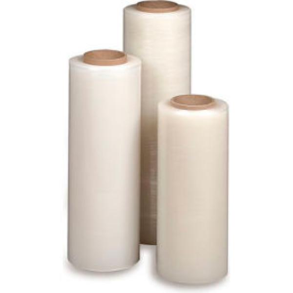 3368600 Stretch Wrap Blown - 80 Gauge - 12 in. x 1600 ft. - Clear