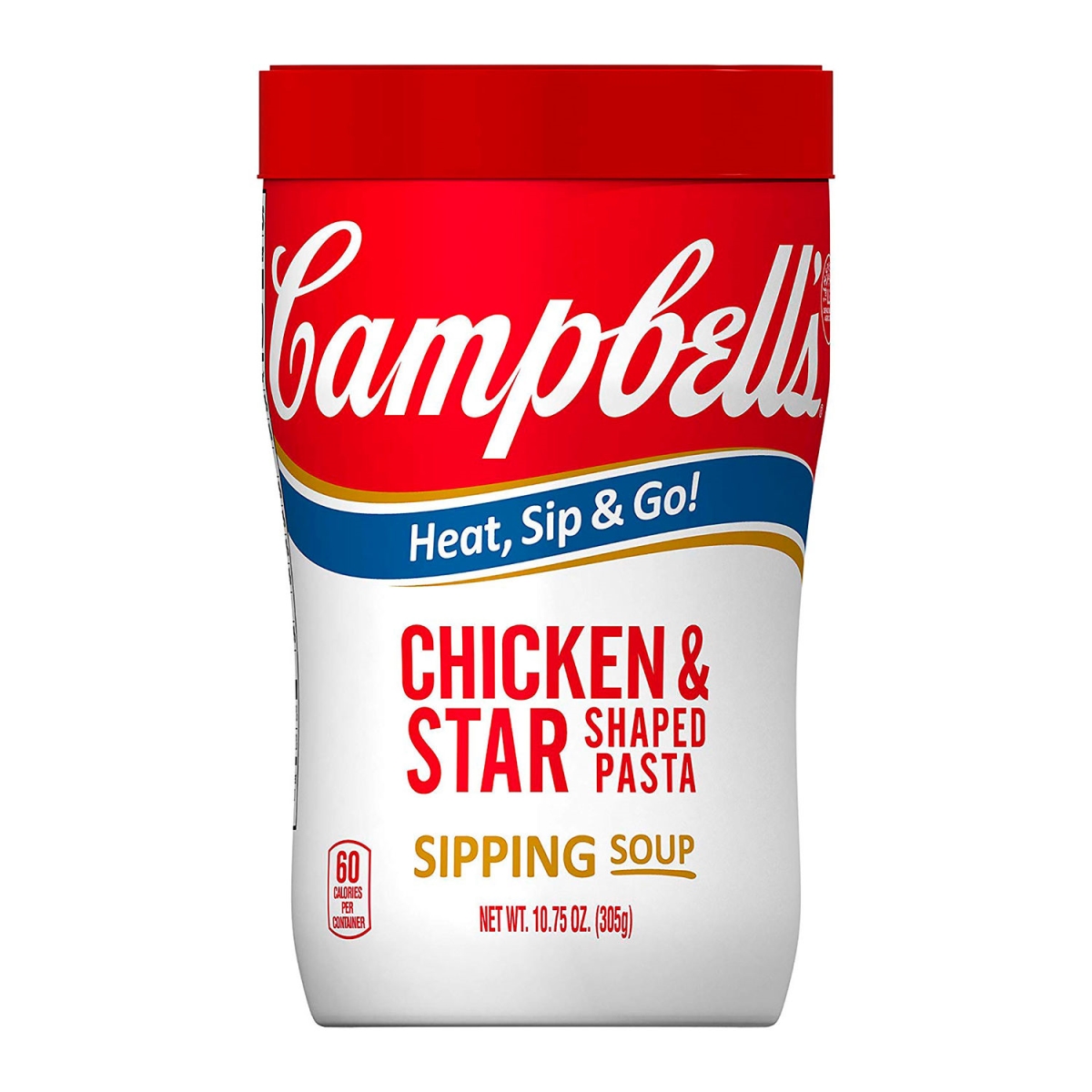 B2946468 Campbells on the Go Chicken & Stars Soup - 10.75 oz - 8 Count