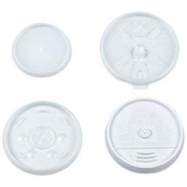 Picture of Lagasse B567473 4 oz Dart Plastic Lids - Cups - Translucent - 1000 Count