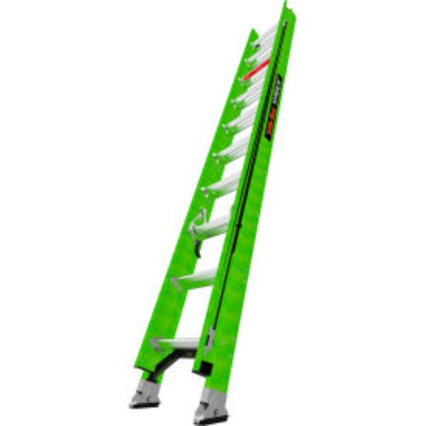B3145106 Hyperlite Extension Ladder with Fiberglass - Green - 20 ft. Type IA - 300 lbs