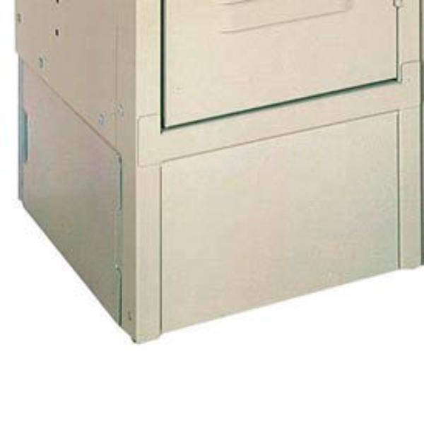 B271423 Closed Front Locker Base PP5800-3 - 12 x 6 in. - Tan - Pack of 3