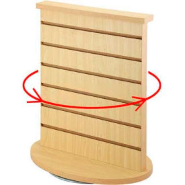 B1224104 Rotating Countertop Display - 18 x 12 x 21.5 in. - Maple