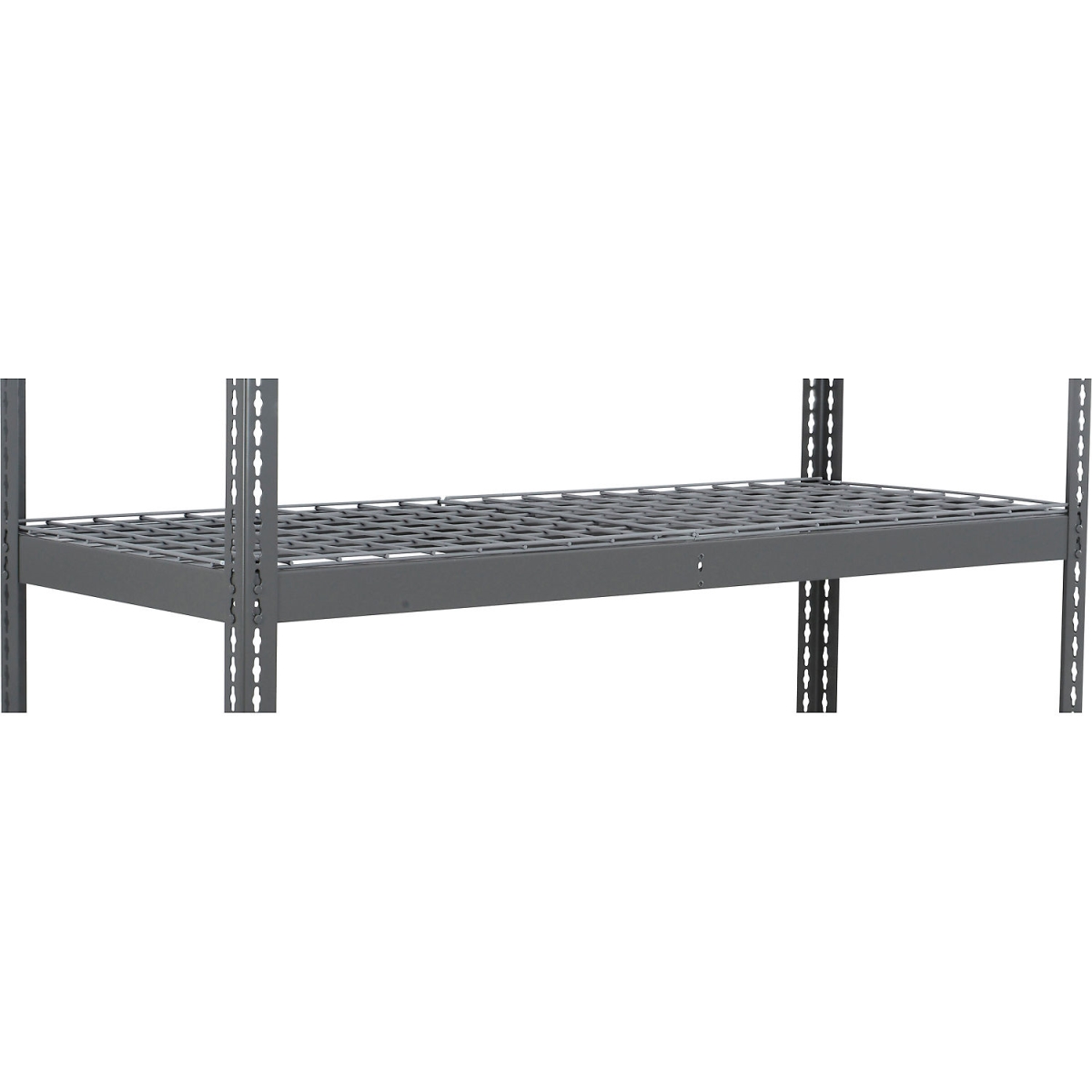 Global Industrial SBD2460R Extra Heavy Duty Boltless Shelving Additional Shelf - Wire Deck, Gray - 60 x 24 in.