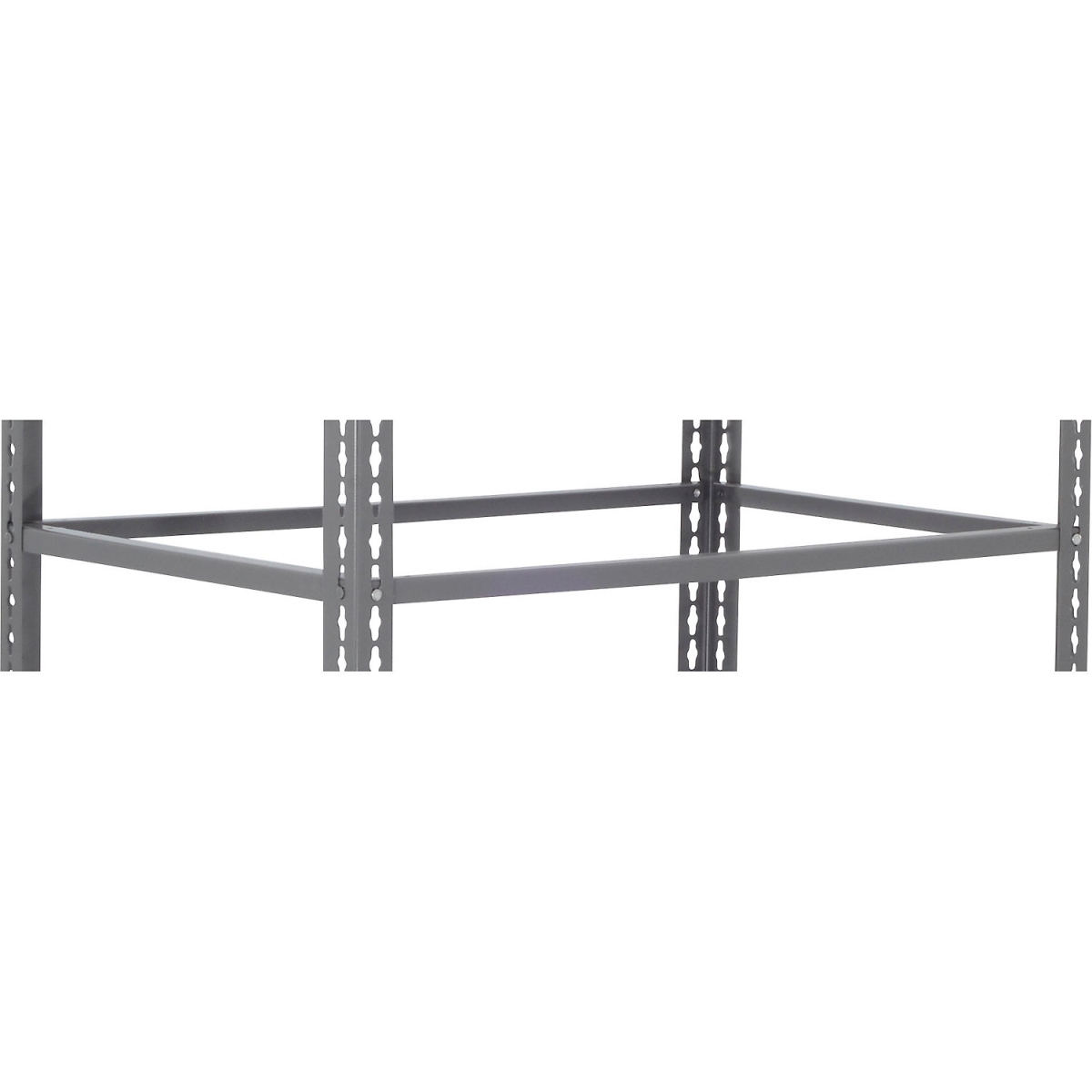 Global Industrial SBS1248N Standard Duty Boltless Shelving Additional Shelf - No Deck, Gray - 48 x 12 in.