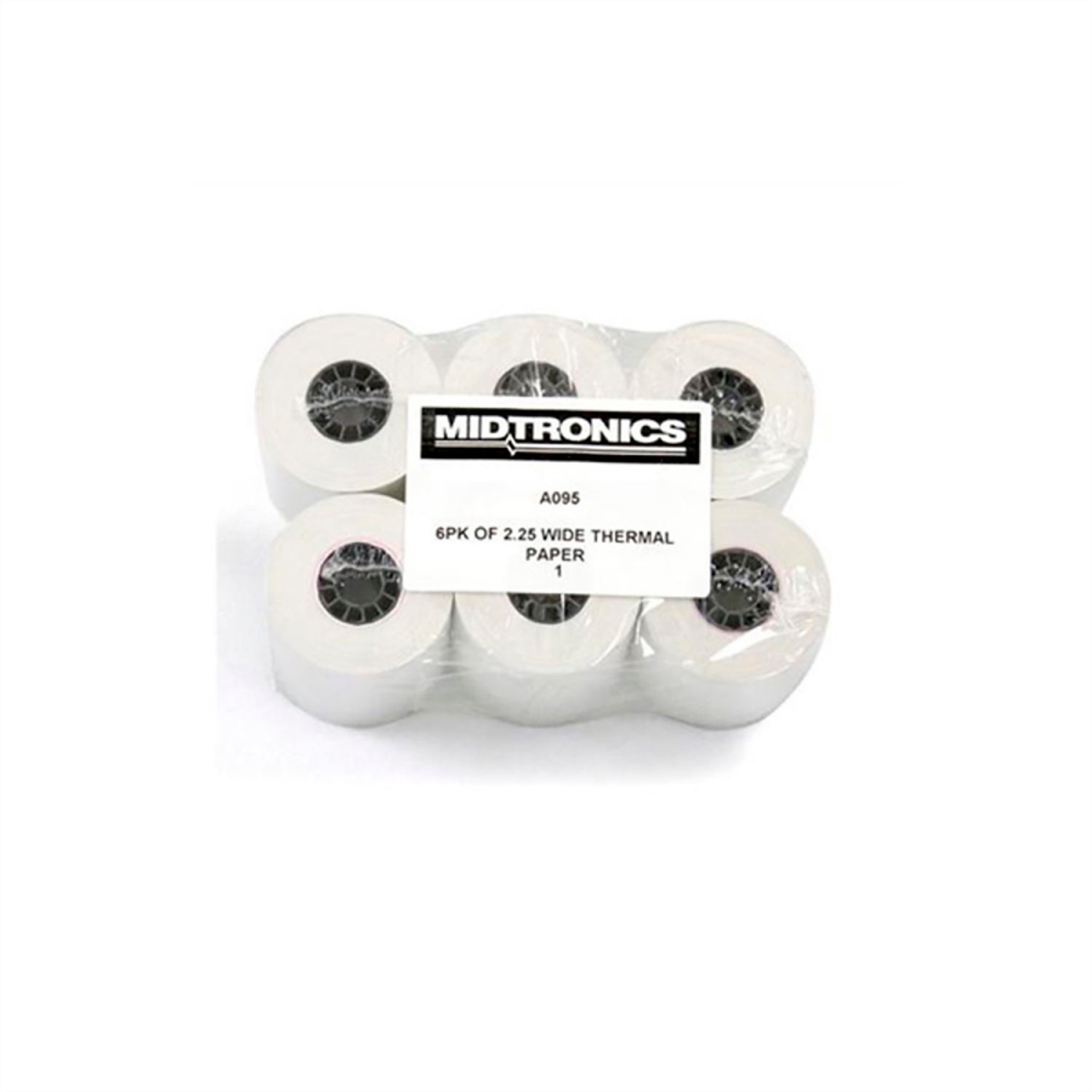 B2871109 2.25 in. Midtronics Thermal Paper - White - Pack of 6