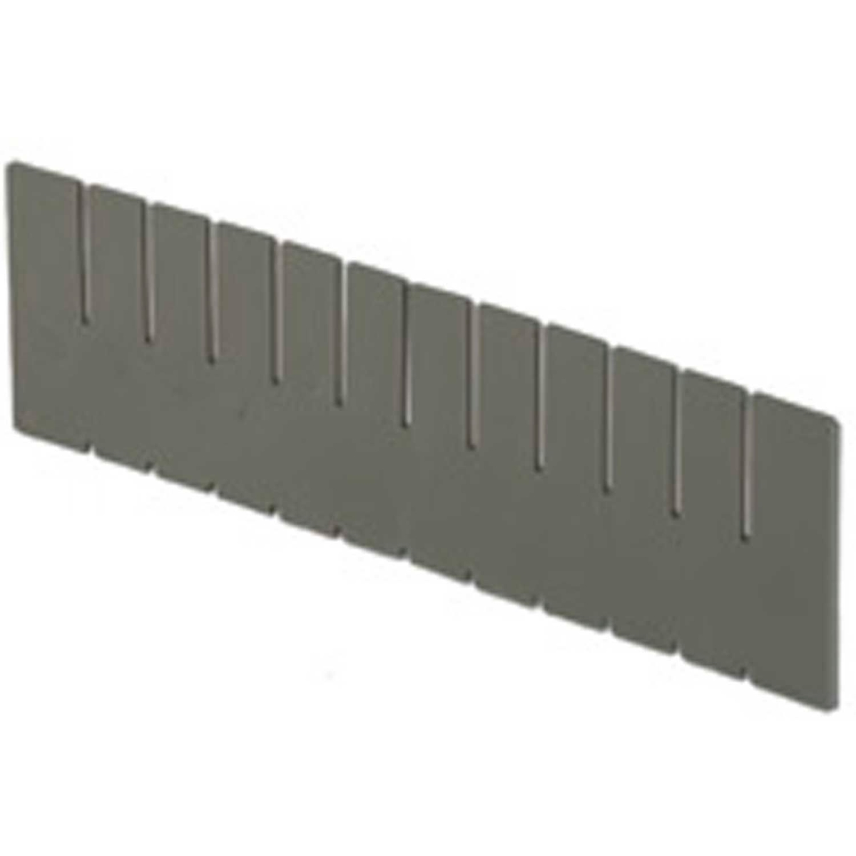 DV1750 Full Height Short Divider for DC3050 - Gray - Pack of 6 - Durable Polyethylene