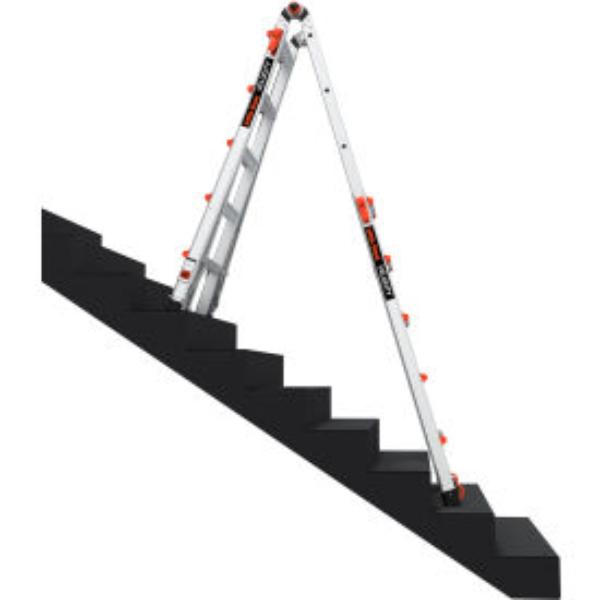 B3145083 Velocity Articulated Extendable Ladder - Aluminum - Silver - 5 ft. Type IA - 300 lbs