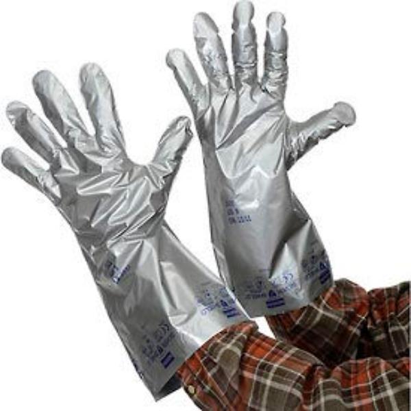 B309348 Shield Gloves - SSG-9 - Silver - 10 Pair