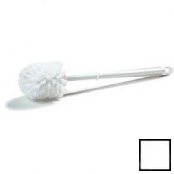 Bowl Brush - White - 11 in. - Durable Polypropylene Bristles