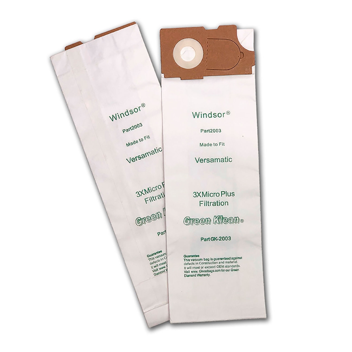 B254073 Windsor Versamatic Triple Layer Vacuum Bag - Also Fits All Star Javelin Series - 0.77 in.