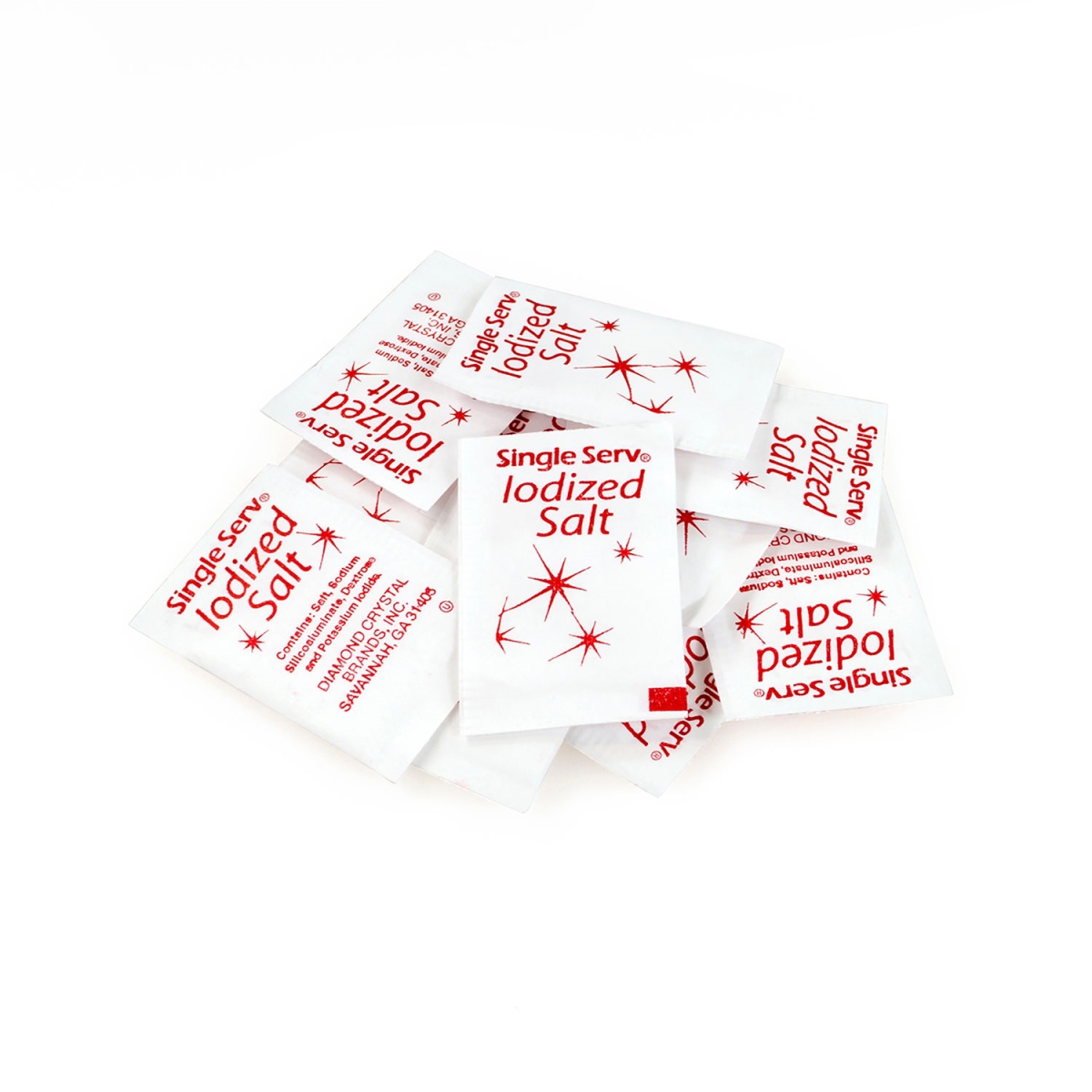 Picture of Green Rabbit Holdings B2946474 Single Serve Iodized Salt Packet - 3000 Count
