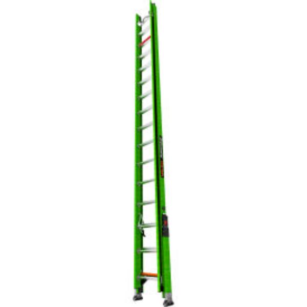 B3145020 SumoStance Extension Ladder with Hyperlite - V-Rung & Sure Set - Green - 32 ft. Type IAA