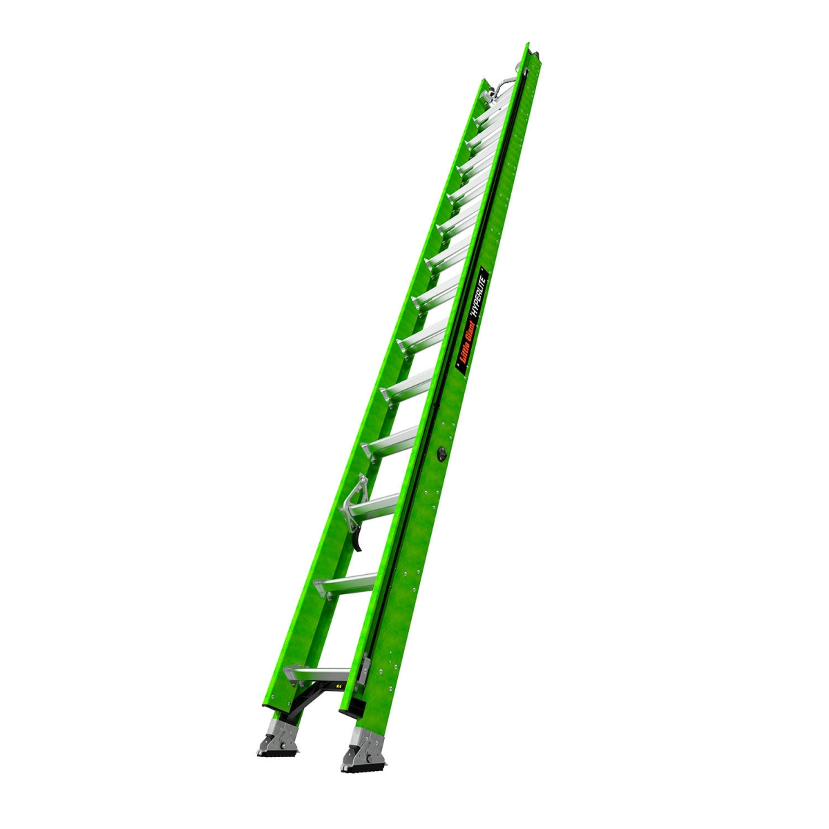 B3145032 Hyperlite Extension Ladder with Cable Hooks & V-Rung - 28 ft. Type IAA - 375 lbs