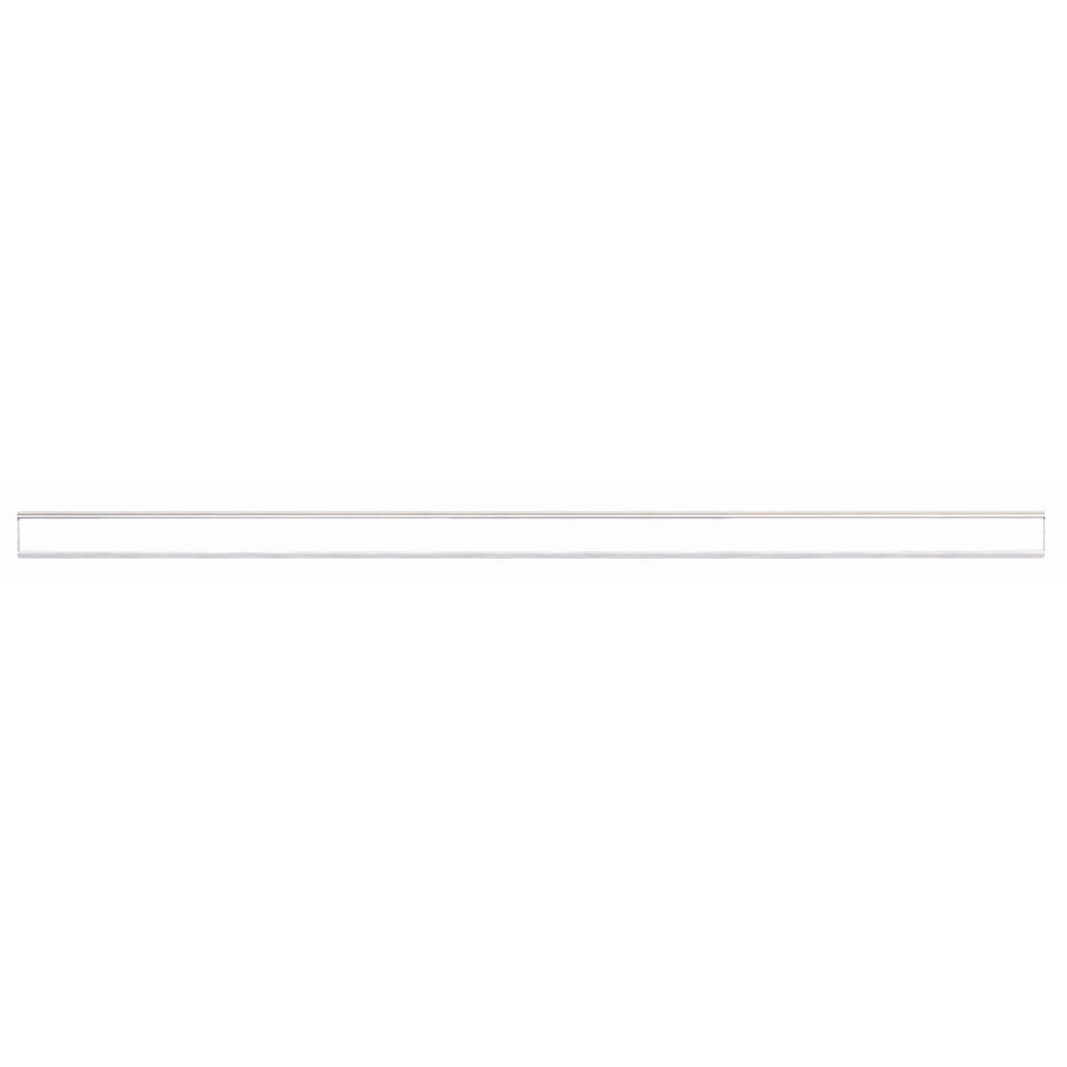 B383292 32 in. Partition Wall System BLH32C Label Holder - Clear