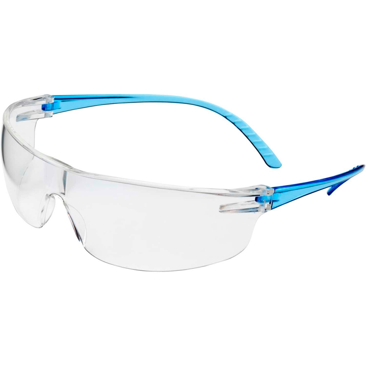 B2311821 Uvex SVP205 Safety Glasses - Blue Frame - Clear Lens