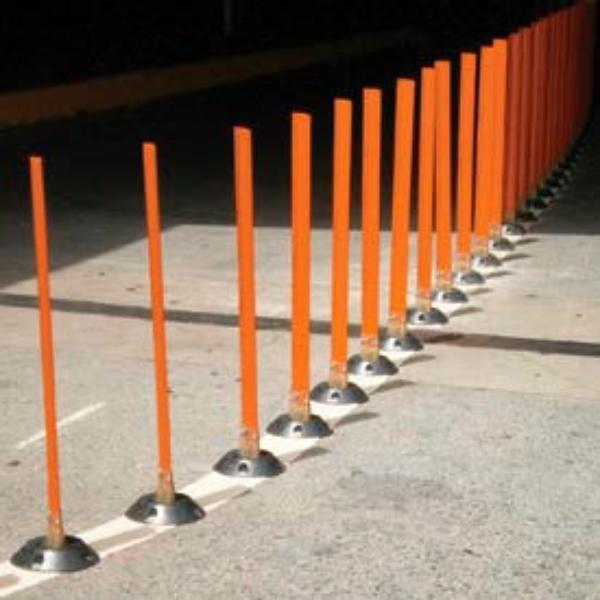 269112RG Surface Mount Flexible Stake - 36 in. - Orange
