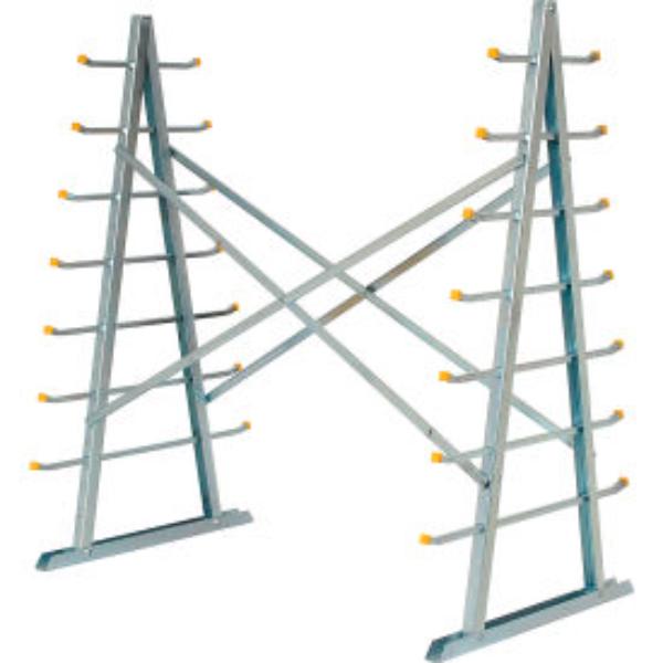 652101 Horizontal Bar - Pipe - Lumber Storage Rack - Silver