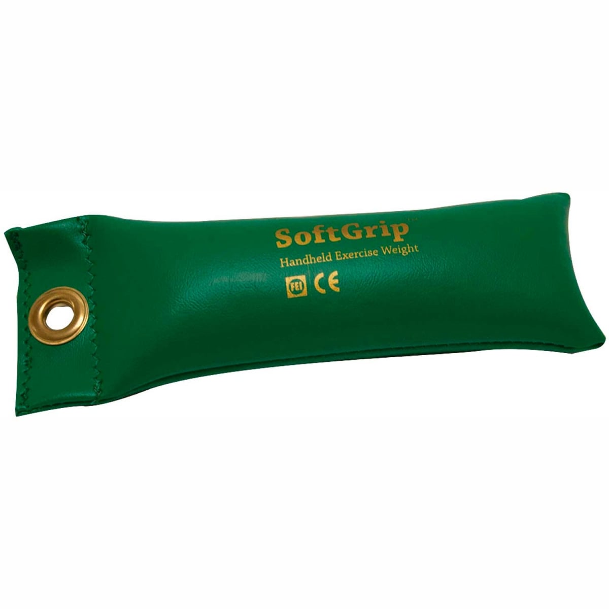 B2192678 CanDo SoftGrip Hand Weight - Green - 2 lbs