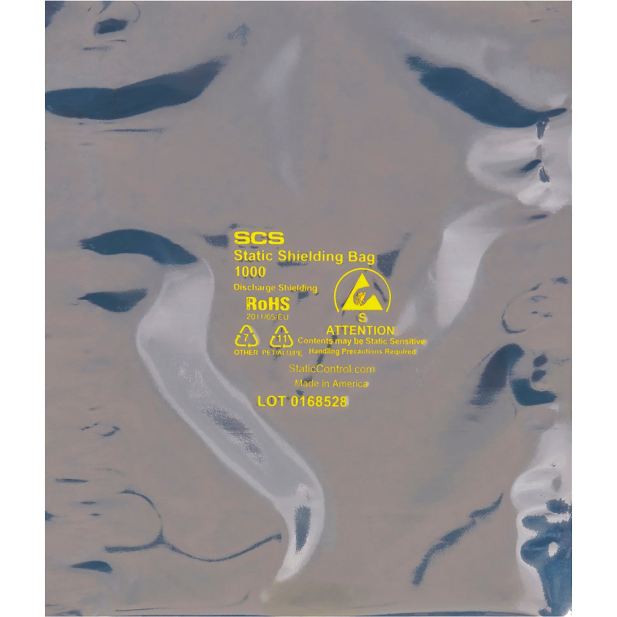 Picture of Global Industrial B3174364 Open End Static Shielding Bags - 15 x 18 in. - 2.8 Mil - Transparent - Pack of 100