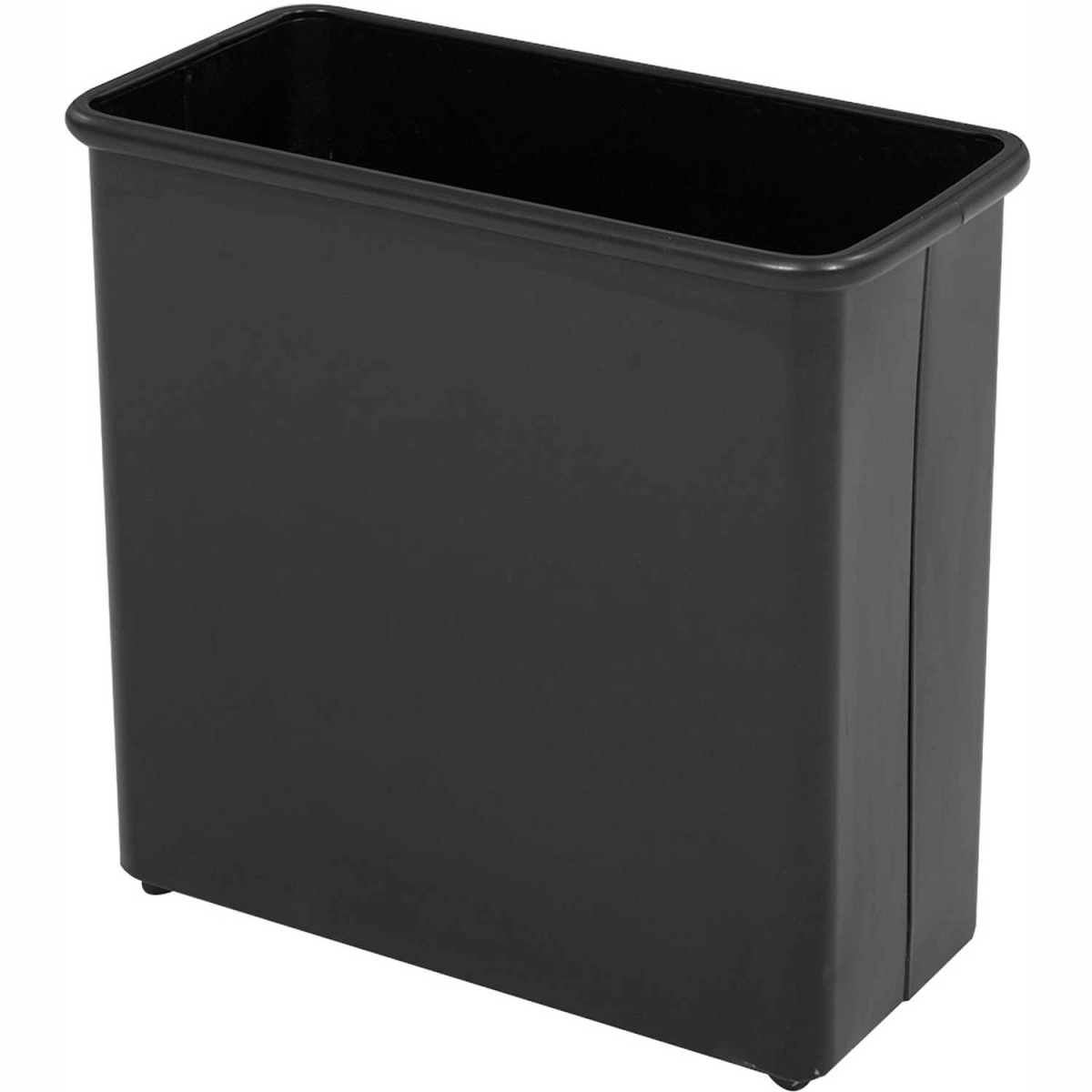 B1368317 27.5 qt. 9616BL Rectangular Wastebasket, Black - 3 per Case