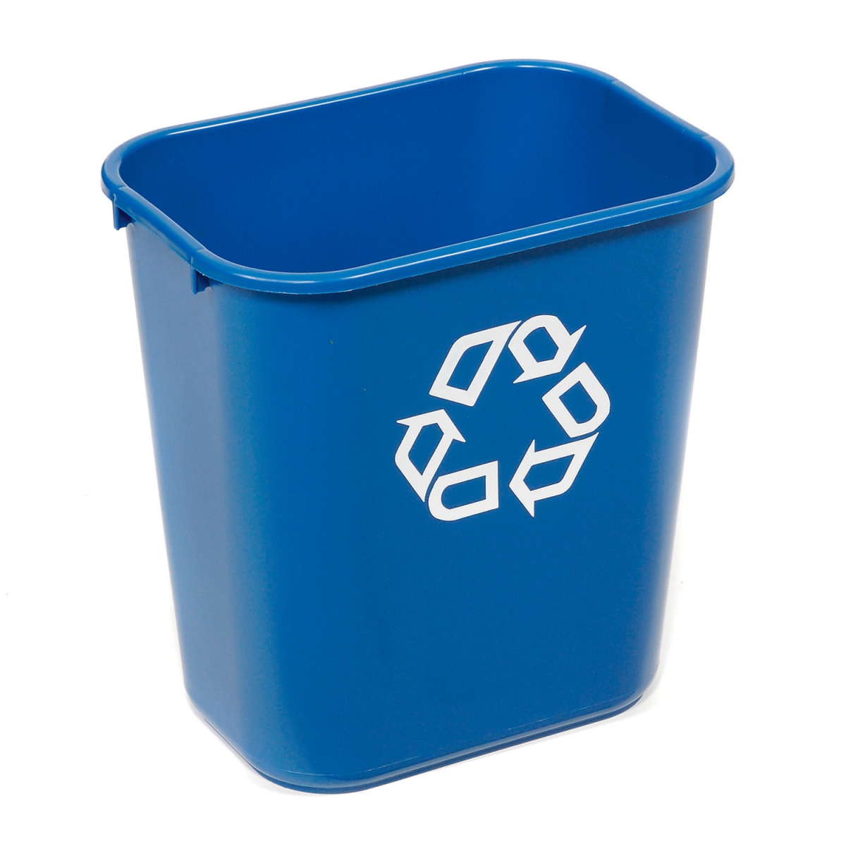 Picture of Rubbermaid Commercial Products 4510118 7 gal Deskside Recycling Wastebasket - Blue